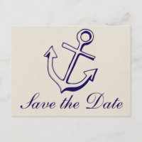 Mariage Naution Mariage Bleu Marine Ancre Beige Fi