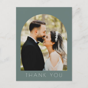 Carte postale Mariage photo Arch moderne