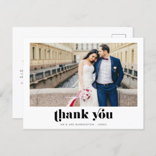 Carte postale Mariage Retro Photo