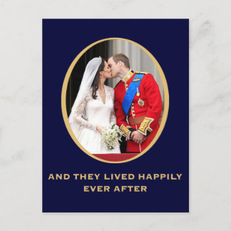 Carte Postale Mariage royal