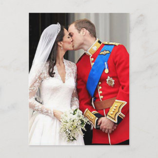 Carte Postale Mariage royal