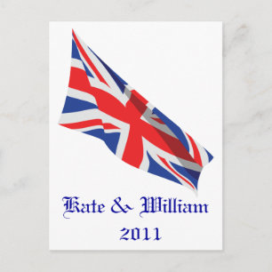 Carte Postale Mariage royal /Kate et William
