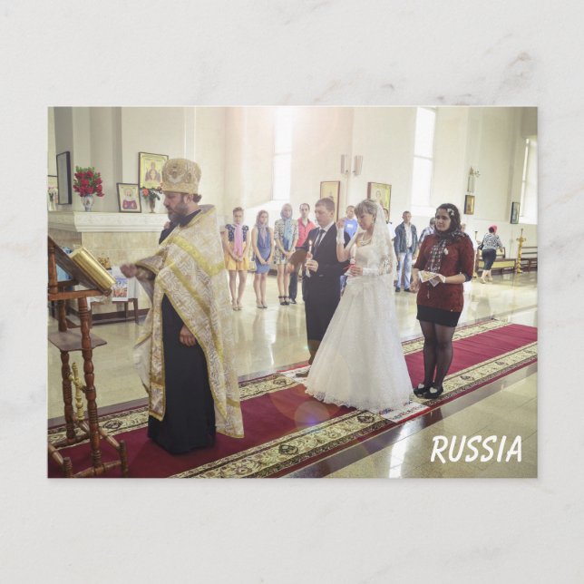 Carte Postale Mariage russe (Devant)