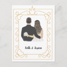 Mariage Simple de la Mariée et du Marié