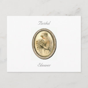 Carte Postale Mariage Vintage de la Mariée