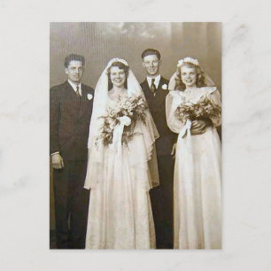 Carte Postale Mariages vintage