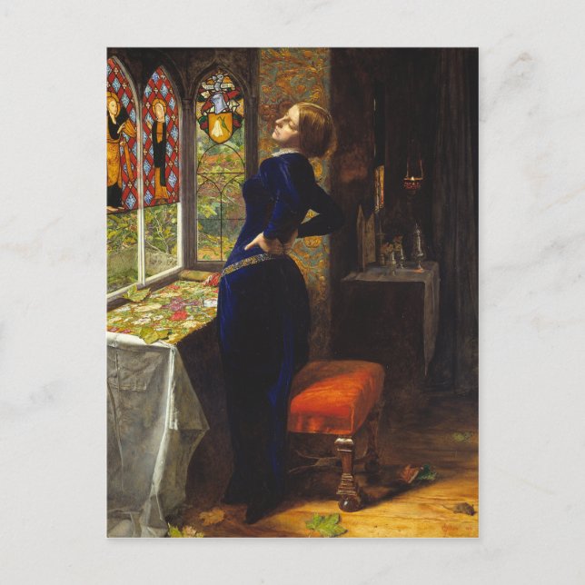 Carte Postale Mariana - John Everett Millais (Devant)