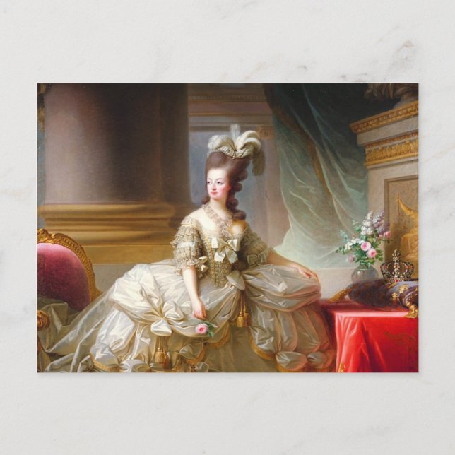 Carte Postale Marie Antoinette (Devant)