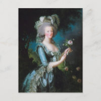 Marie-Antoinette avec la Rose par Elisabeth Lebrun