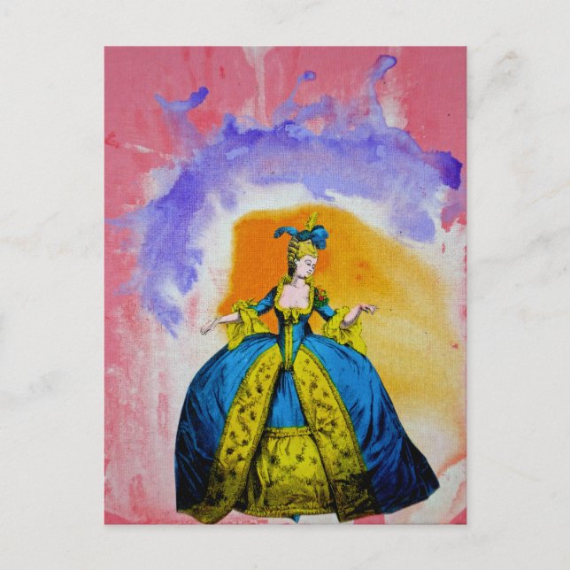 Carte Postale Marie Antoinette par Michael Moffa (Devant)