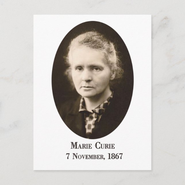 Carte Postale Marie-Curie Postcard (Devant)