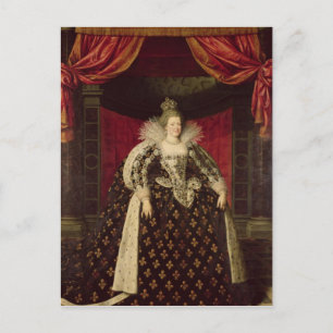 Carte Postale Marie de Medici in Coronation Robes, c.1610