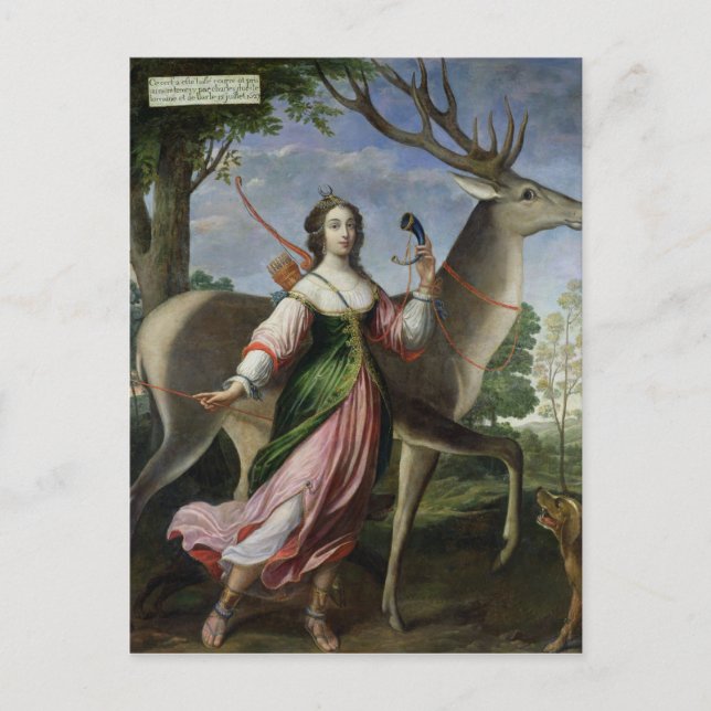 Carte Postale Marie de Rohan-Montbazon Duchesse de Chevreuse (Devant)