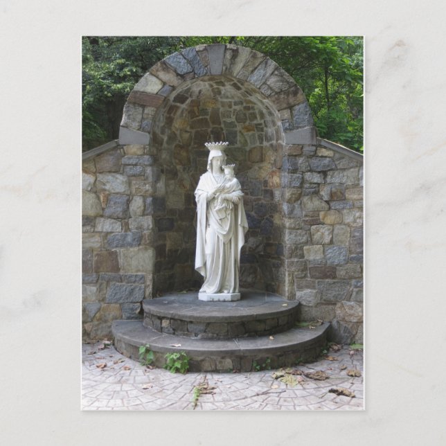 Carte Postale Marie et Christ Enfant (Devant)