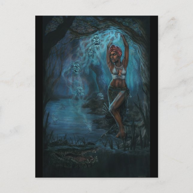 Carte Postale Marie Laveau (Devant)