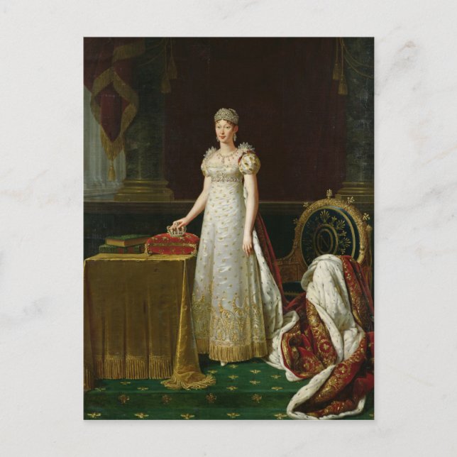 Carte Postale Marie-Louise d'Habsbourg Lorraine, 1814 (Devant)