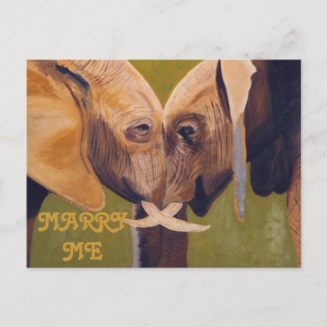 CARTE POSTALE MARIE-TOI (Devant)