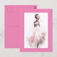 Mariée afro-américaine romantique de mariage