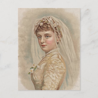 Carte Postale Mariée vintage - Mariage
