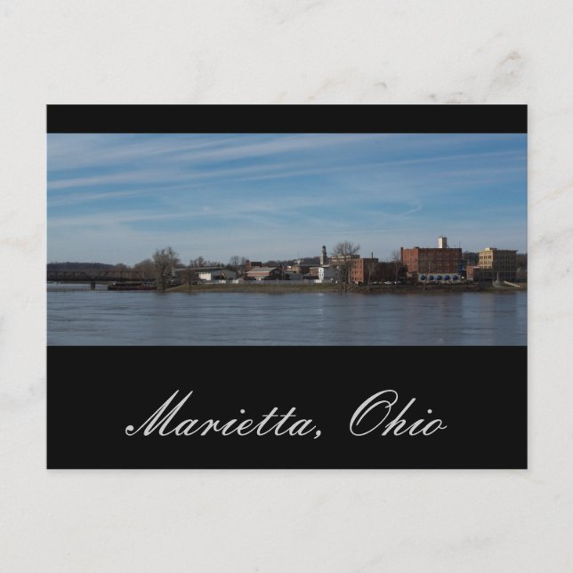 Carte postale Marietta Ohio (Devant)