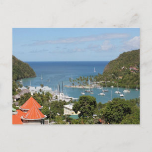 Carte Postale Marigot Bay Sainte-Lucie