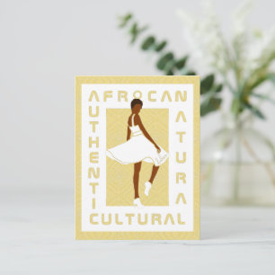 Carte Postale Marilyn MonFRO AFRoCA Africaine Femme noire
