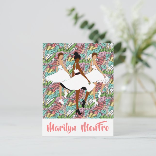 Carte Postale Marilyn MonFRO Jolies femmes noires (Debout devant)