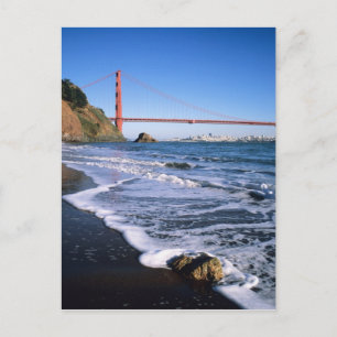 Carte Postale Marin Headlands, pont du Golden Gate ; San