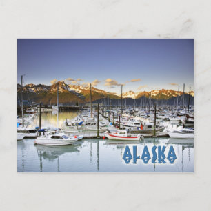 Carte Postale Marina à Seward, Alaska