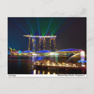 Carte Postale Marina Bay Sands
