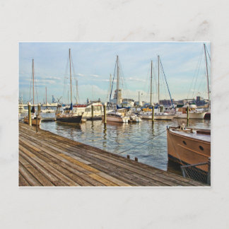 Carte Postale Marina de Fells Point dans le Maryland