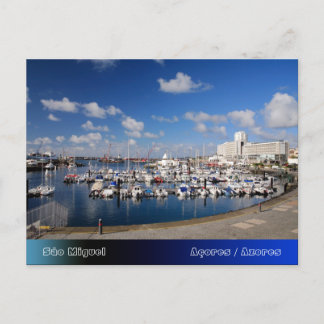Carte Postale Marina de Ponta Delgada