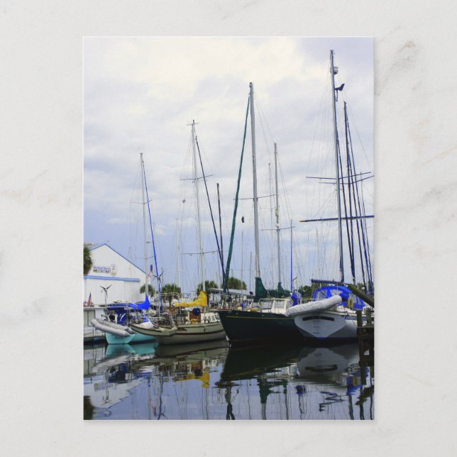 Carte Postale Marina de Titusville (Devant)