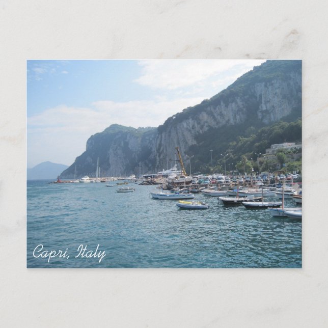 Carte Postale . Marina Grande, Capri, Italie (Devant)