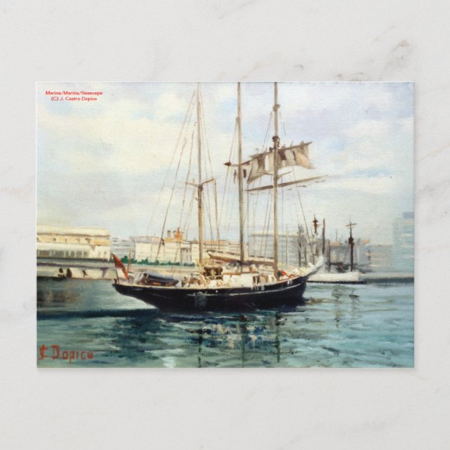 Carte Postale Marina/Mariña/Mer (Devant)