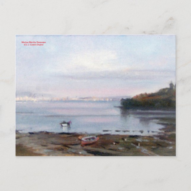 Carte Postale Marina/Mariña/Mer (Devant)