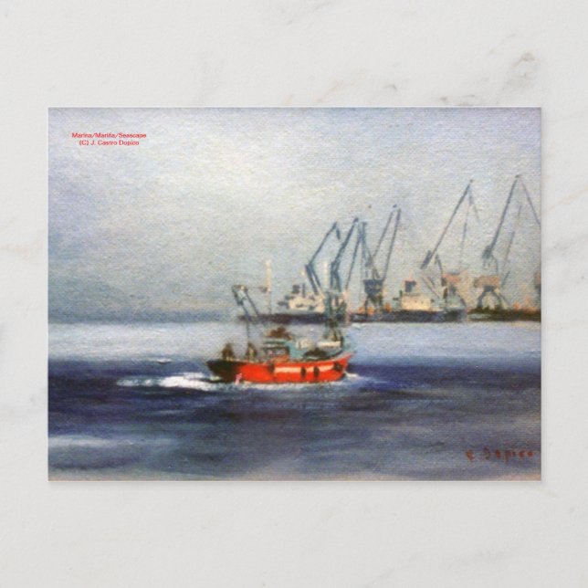 Carte Postale Marina/Mariña/Mer (Devant)