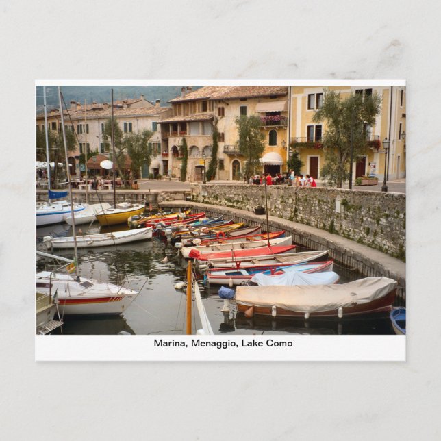 Carte Postale Marina, Menaggio, Lac de Côme 2 (Devant)