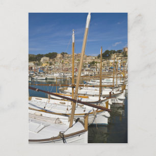 Carte Postale Marina, Port de Soller, côte ouest, Majorque,
