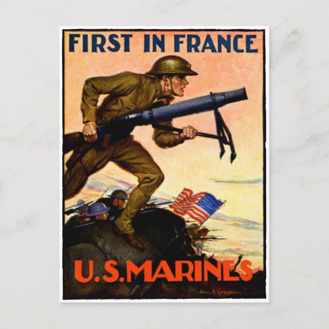 Carte Postale Marine américaine (Devant)