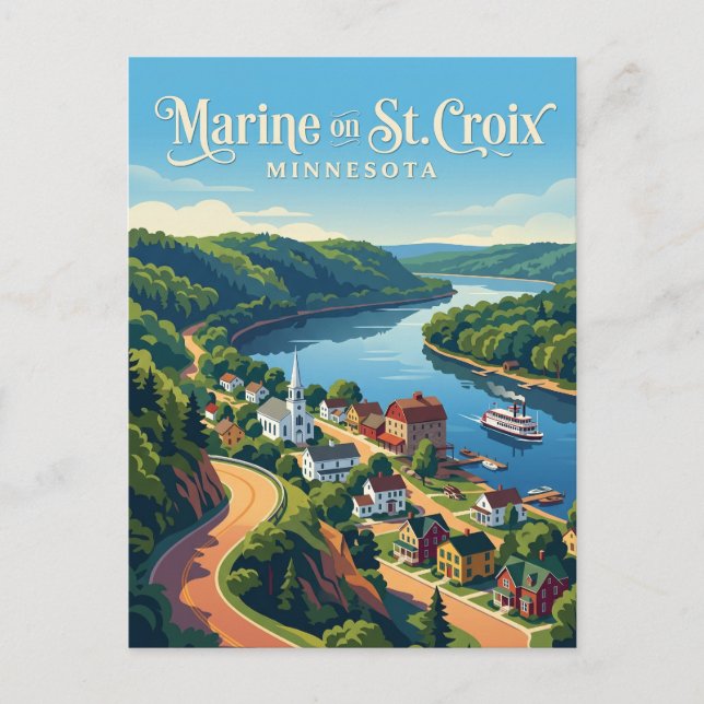 Carte Postale Marine on St. Croix États-Unis (Devant)