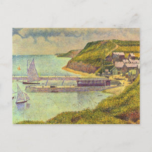 Carte Postale Marine par Georges Seurat