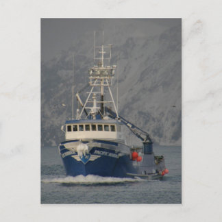 Carte Postale Mariner du Pacifique avec vaporisateur de gel, île
