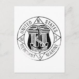 Carte Postale Marines marchandes américaines par : David Lee