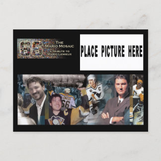 Carte postale Mario Mosaic avec photo individuelle