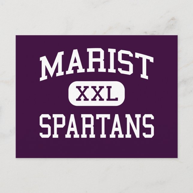 Carte Postale Marist - Spartans - Lycée - Eugene Oregon (Devant)