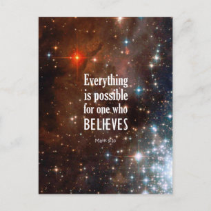 Carte Postale Mark 9:23