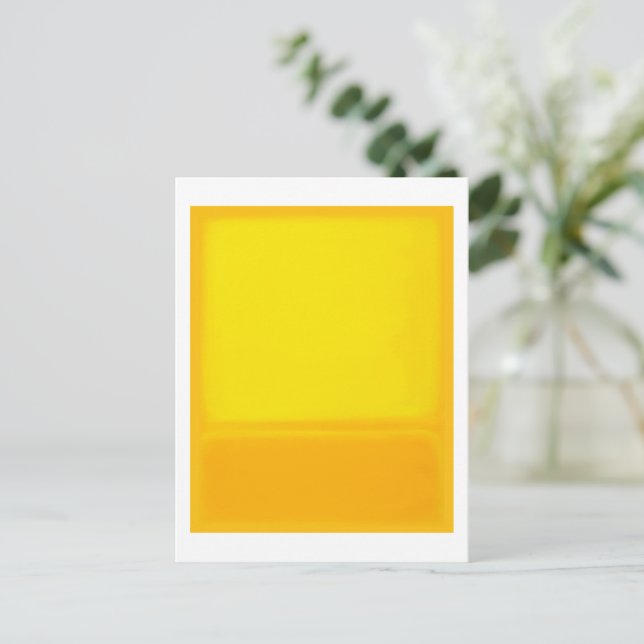 Carte Postale Mark Rothko art dans le style numérique 1 (Debout devant)