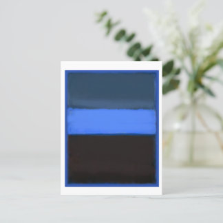 Carte Postale Mark Rothko art dans le style numérique 4