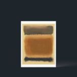 Carte Postale Mark Rothko art in digital style 8<br><div class="desc">Representing Mark Rothko style in digital colors</div>